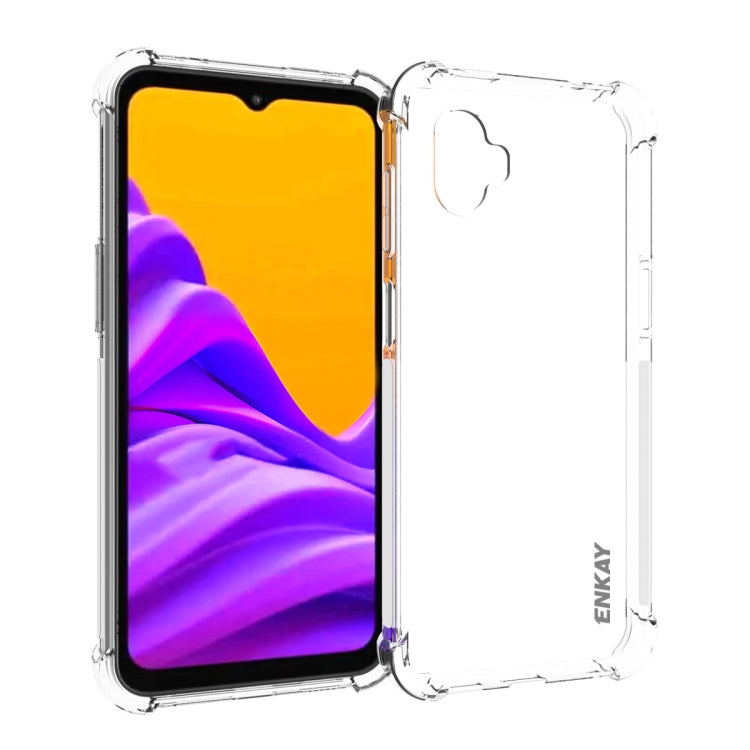 ENKAY Clear TPU Shockproof Phone Case, For Samsung Galaxy Xcover6 Pro, For Samsung Galaxy M33 5G, For Samsung Galaxy M53 5G