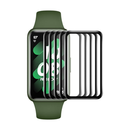 For Huawei Band 7/6 / Honor Band 6 ENKAY 3D Full Coverage Soft PC Edge + PMMA HD Screen Watch Film, 1 PC, 2 PCS, 5 PCS, 10 PCS
