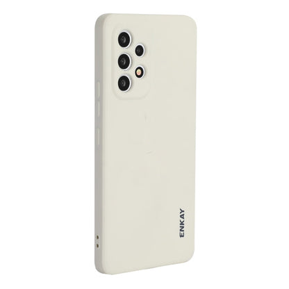 For Samsung Galaxy A53 5G ENKAY Liquid Silicone Soft Shockproof Phone Case, For Samsung Galaxy A53 5G