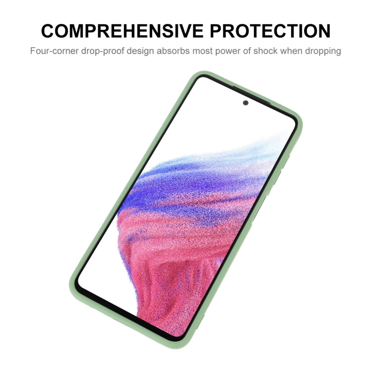 For Samsung Galaxy A53 5G ENKAY Liquid Silicone Soft Shockproof Phone Case, For Samsung Galaxy A53 5G