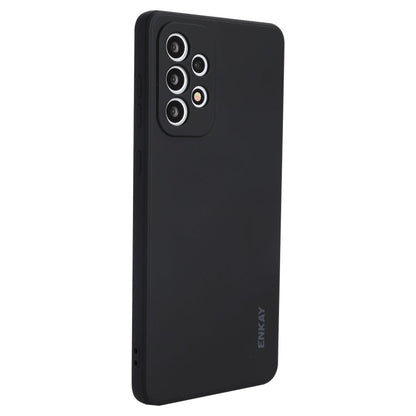 For Samsung Galaxy A73 5G ENKAY Liquid Silicone Soft Shockproof Phone Case, For Samsung Galaxy A73 5G