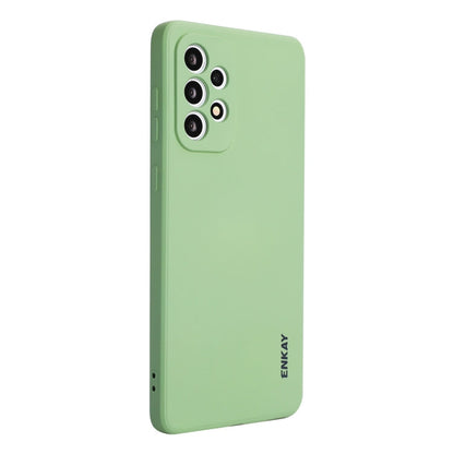 For Samsung Galaxy A73 5G ENKAY Liquid Silicone Soft Shockproof Phone Case, For Samsung Galaxy A73 5G