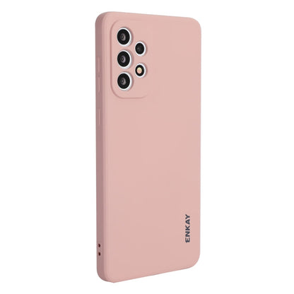 For Samsung Galaxy A73 5G ENKAY Liquid Silicone Soft Shockproof Phone Case, For Samsung Galaxy A73 5G