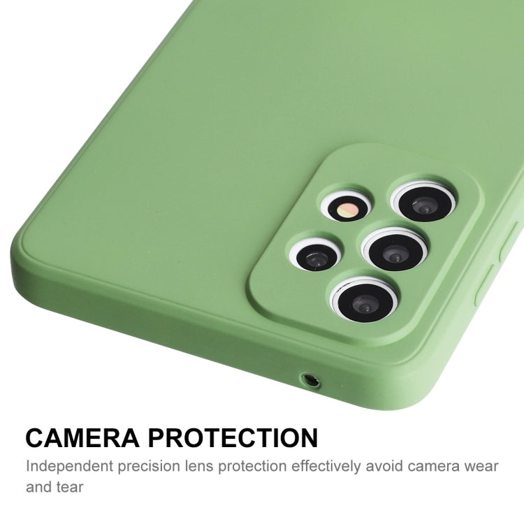 For Samsung Galaxy A73 5G ENKAY Liquid Silicone Soft Shockproof Phone Case, For Samsung Galaxy A73 5G
