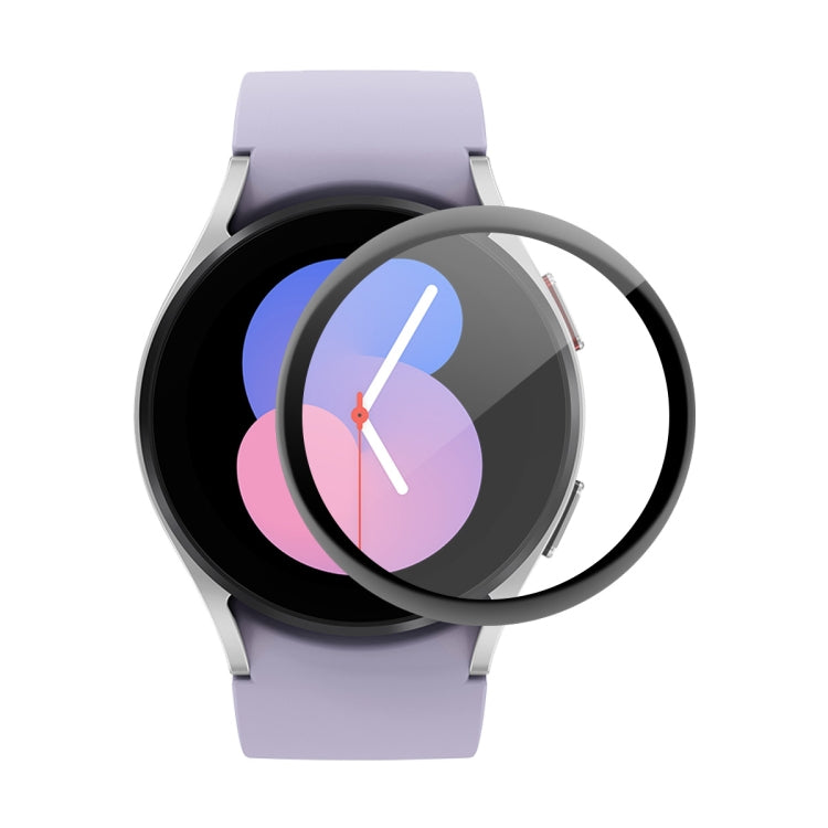 For Samsung Galaxy Watch5 40mm ENKAY 3D PC + PMMA HD Full Coverage Screen Protector Film, 1 PCS, 2 PCS, 5 PCS, 10 PCS
