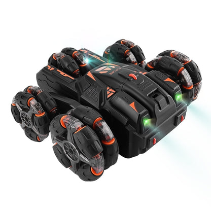 MoFun Five-wheeled Stunt Car 360-degree Swing Arm 2.4G Multifunctional RC Car, Single control, Double control