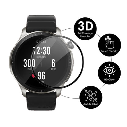 For Amazfit GTR 4 ENKAY 3D Full Coverage Soft PC Edge + PMMA HD Screen Protector Film, 1pcs, 2pcs, 5pcs, 10pcs