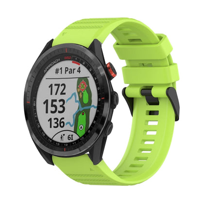 22mm Horizontal Texture Silicone Watch Band with Removal Tool, For Garmin Epix Gen 2, For Garmin Approach S62, For Garmin Fenix 6 GPS