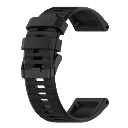 22mm Horizontal Texture Silicone Watch Band with Removal Tool, For Garmin Fenix 5 Plus, For Garmin Quatix 5, For Garmin Quatix 5 Sapphire