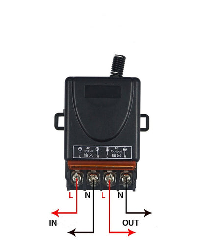 AC 220V 30A Channel High Power Low Consumption Universal Industrial Lifter Control Wireless Remote Controller Switch