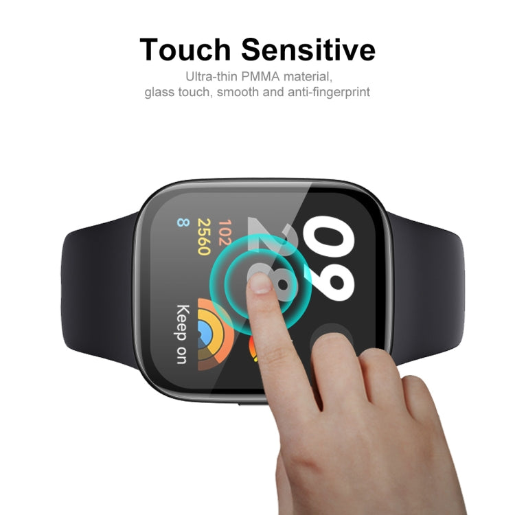 For Redmi Watch 3 ENKAY 3D Full Coverage Soft PC Edge + PMMA HD Screen Protector Film, 1 PCS, 2 PCS, 5 PCS, 10 PCS