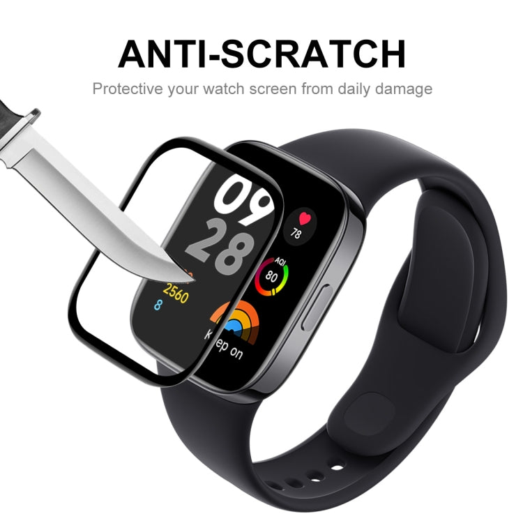 For Redmi Watch 3 ENKAY 3D Full Coverage Soft PC Edge + PMMA HD Screen Protector Film, 1 PCS, 2 PCS, 5 PCS, 10 PCS