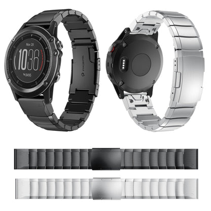 26mm Tortoise Shell Stainless Steel Watch Band, For Garmin Fenix 3, For Garmin Fenix 3 HR, For Garmin Descent MK 2, For Garmin Descent MK 2i