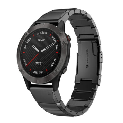 22mm Tortoise Shell Stainless Steel Watch Band, For Garmin Fenix 7, For Garmin Fenix 7 Solar, For Garmin Fenix 7 Sapphire Solar, For Garmin EPIX Gen 2, For Garmin Approach S62, For Garmin Fenix 6 GPS, For Garmin Fenix 6 Pro GPS                         ...