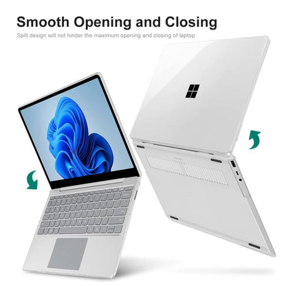 For Microsoft Surface Laptop Go 1/2 12.4 1943/2013 ENKAY Hat-Prince Shockproof Crystal Hard Case