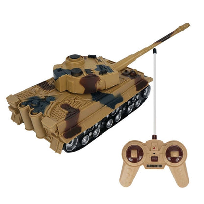 MoFun 369  Remote Control Tank 1:32 Four-way RC Vehicle, Blue, Green, Yellow