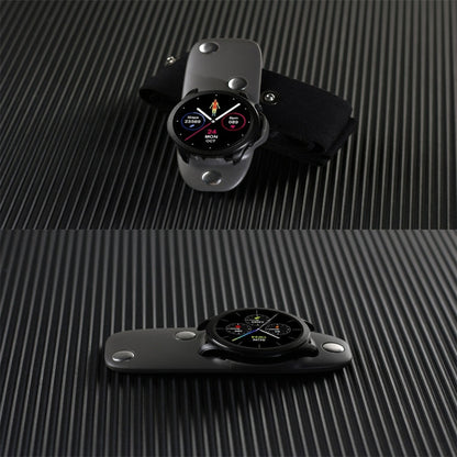 E420 1.39 inch Color Screen Smart Watch,Leather Watchband,Support Heart Rate Monitoring / Blood Pressure Monitoring