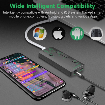 M1 Portable Mini Voice Changing Modulator with Adjustable Voice Functions & Phone Computer & Sound Card & Mic Tool, M1