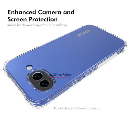 ENKAY Hat-Prince Transparent TPU Shockproof Phone Case, For Google Pixel 10a, For Google Pixel 9a, For Google Pixel 9 Pro, For Google Pixel 9, For Google Pixel 8a, For Google Pixel 8 Pro, For Google Pixel 8