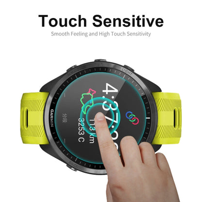 For Garmin Forerunner 965 ENKAY 0.2mm 9H Tempered Glass Screen Protector Watch Film, 1pcs, 2pcs, 5pcs, 10pcs