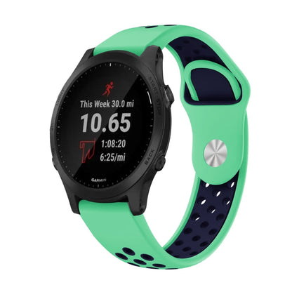 22mm Sports Breathable Silicone Watch Band, For Garmin Forerunner 945, For Garmin Forerunner 935