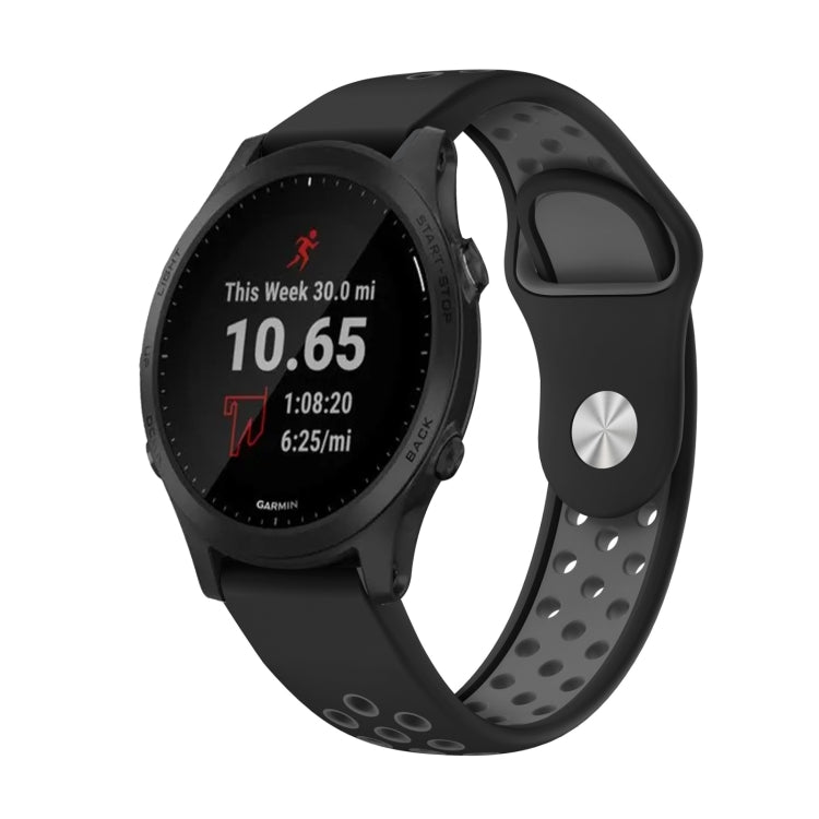 22mm Sports Breathable Silicone Watch Band, For Garmin Forerunner 945, For Garmin Forerunner 935
