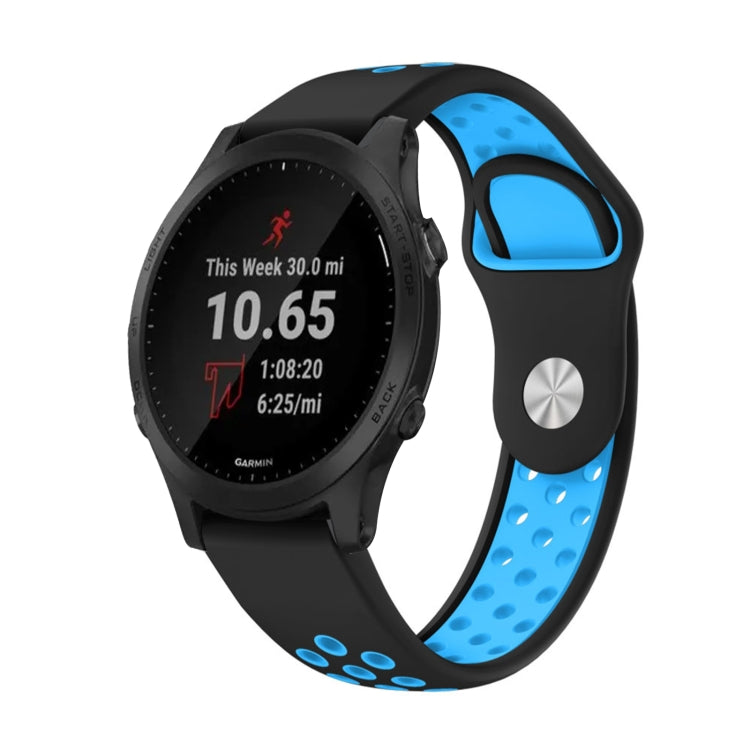 22mm Sports Breathable Silicone Watch Band, For Garmin Forerunner 945, For Garmin Forerunner 935