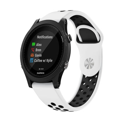 22mm Sports Breathable Silicone Watch Band, For Garmin Forerunner 945, For Garmin Forerunner 935