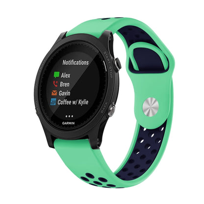 22mm Sports Breathable Silicone Watch Band, For Garmin Forerunner 945, For Garmin Forerunner 935