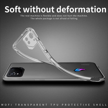MOFI Ming Series Ultra-thin TPU Phone Case, For ASUS ROG Phone 8, For ASUS ROG Phone 8 Pro, For ASUS ROG Phone 7