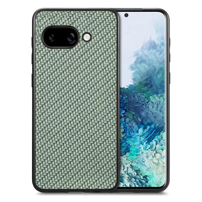 Carbon Fiber Texture Leather Back Cover Phone Case, For Google Pixel 10 Pro XL, For Google Pixel 10 / 10 Pro, For Google Pixel 9a, For Google Pixel 9 Pro XL