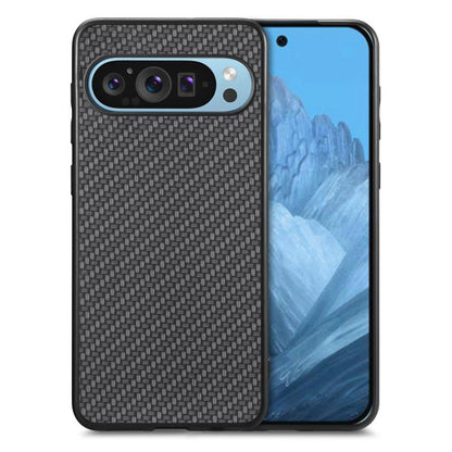 Carbon Fiber Texture Leather Back Cover Phone Case, For Google Pixel 9 / 9 Pro, For Google Pixel 7a, For Google Pixel 6a, For Google Pixel 6 Pro