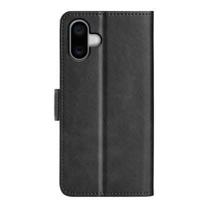 Dual-side Magnetic Buckle Horizontal Flip Leather Phone Case, For iPhone 16, For iPhone 15 Pro Max, For iPhone 15 Pro, For iPhone 15 Plus