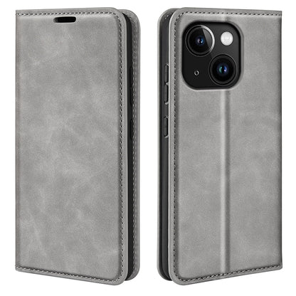 Retro-skin Magnetic Suction Leather Phone Case, For iPhone 16, For iPhone 15 Pro Max, For iPhone 15 Pro, For iPhone 15 Plus