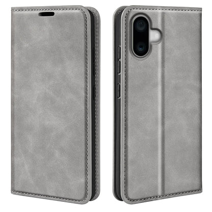 Retro-skin Magnetic Suction Leather Phone Case, For iPhone Air, For iPhone 16 Pro Max, For iPhone 16 Pro, For iPhone 16 Plus