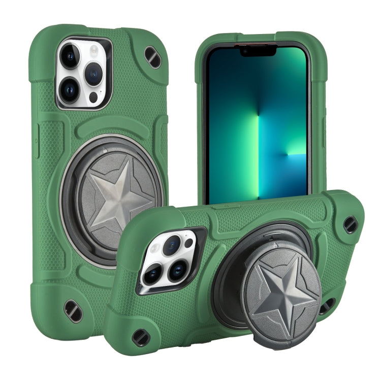 Shield PC Hybrid Silicone Phone Case, For iPhone 13 Pro Max, For iPhone 13