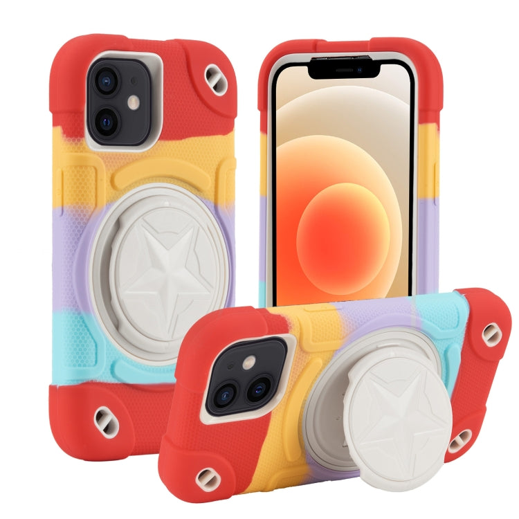 Shield PC Hybrid Silicone Phone Case, For iPhone 12, For iPhone 12 Pro Max