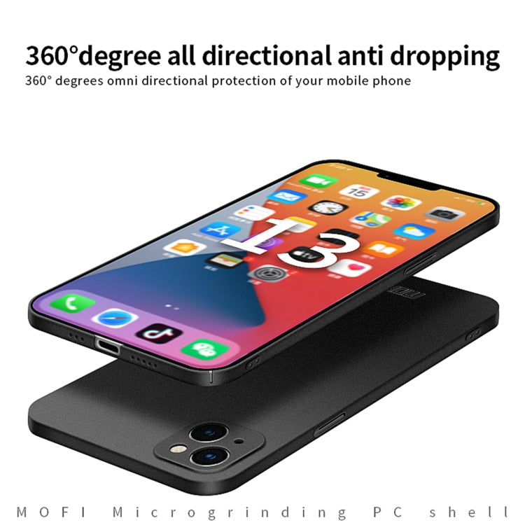 MOFI Fandun Series Frosted PC Ultra-thin All-inclusive Phone Case, For iPhone 15