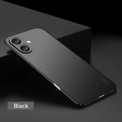MOFI Fandun Series Frosted PC Ultra-thin All-inclusive Phone Case, For iPhone 16, For iPhone 15 Pro Max, For iPhone 15 Pro, For iPhone 15 Plus