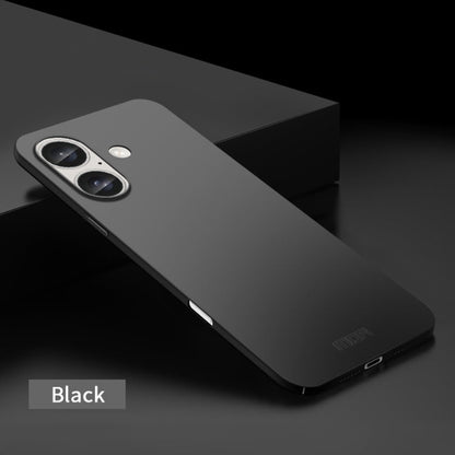 MOFI Frosted PC Ultra-thin Hard Phone Case, For iPhone 16, For iPhone 15 Pro Max, For iPhone 15 Pro, For iPhone 15 Plus