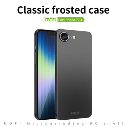MOFI Frosted PC Ultra-thin Hard Phone Case, For iPhone 17e / 16e, For iPhone 17 Pro Max, For iPhone 17 Pro, For iPhone 17