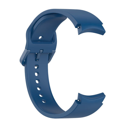 JUNSUNMAY Silicone Adjustable Strap + Full Coverage PMMA Screen Protector Kit, For Samsung Galaxy Watch4 44mm