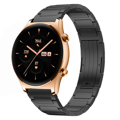 22mm I-Shaped Titanium Alloy Watch Band, For Honor Watch GS 3, For Huawei Watch GT3 46mm, For Huawei Watch GT Runner, For Huawei Watch 3 Pro, For Huawei Watch 3, For Huawei GT2 Pro, For Huawei GT2 46mm