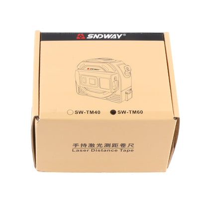SNDWAY new Digital rangefinderLaser distance meter Tape multi function Self-Locking Hand Tool Device SW-TM60, SW-TM60