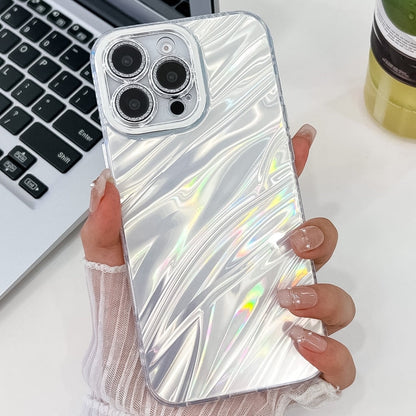 Plating Glitter Texture TPU Phone Case with Lens Film, For iPhone 14 Pro Max