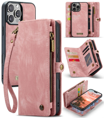 CaseMe 008 Detachable Multifunctional Leather Phone Case, For iPhone Air, For iPhone 16 Pro Max, For iPhone 16 Pro, For iPhone 16 Plus