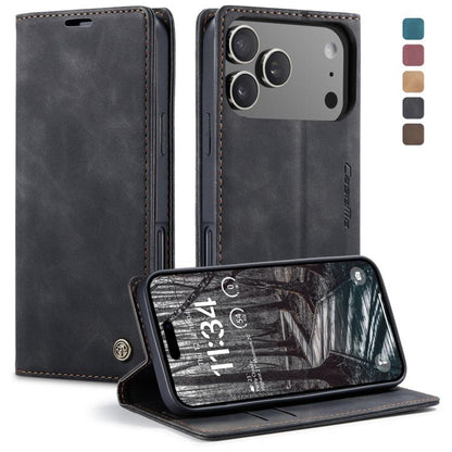 CaseMe 013 Multifunctional Horizontal Flip Leather Phone Case, For iPhone 17e / 16e, For iPhone 17 Pro Max, For iPhone 17 Pro, For iPhone 17