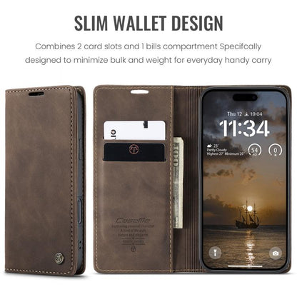 CaseMe 013 Multifunctional Horizontal Flip Leather Phone Case, For iPhone 16
