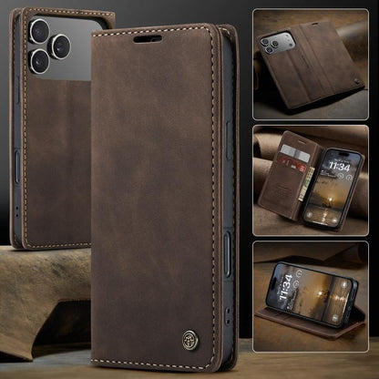 CaseMe 013 Multifunctional Horizontal Flip Leather Phone Case, For iPhone 16