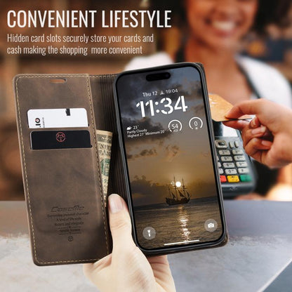 CaseMe 013 Multifunctional Horizontal Flip Leather Phone Case, For iPhone 16